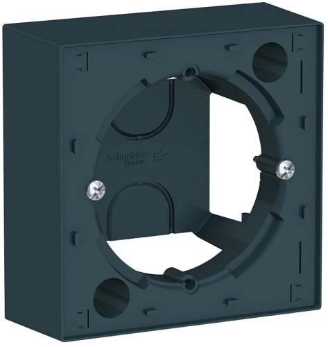 Коробка для наружнего монтажа Systeme Electric AtlasDesign изумруд фото Коробка для наружнего монтажа Systeme Electric AtlasDesign изумруд картинка